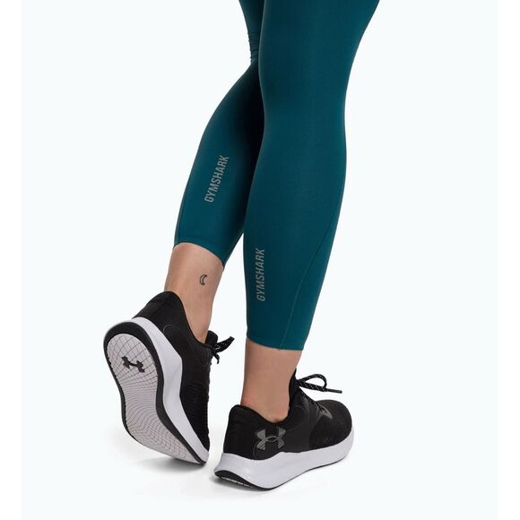 Gymshark NEW size M teal athletic leggings - Picture 4 of 11